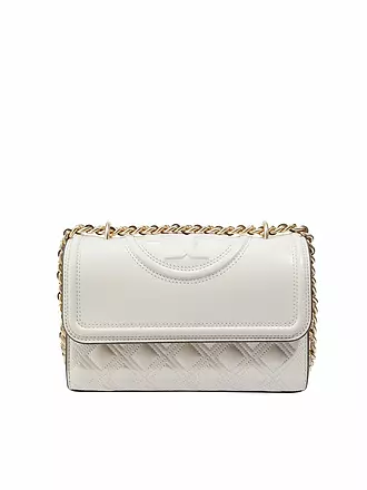 TORY BURCH | Borsa in pelle - Borsa a tracolla FLEMING Small | creme